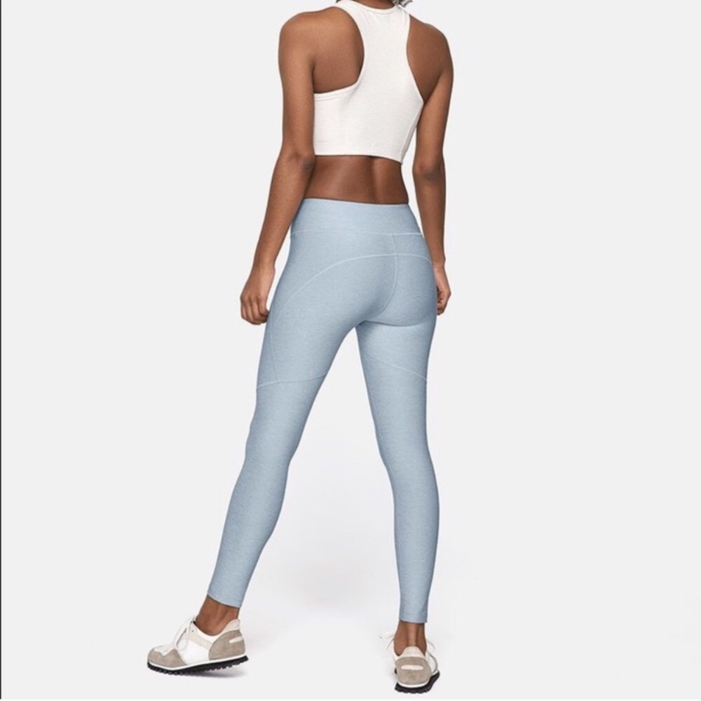 outdoor voices blue yoga leggings